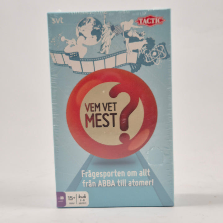 Vem vet mest frågesportspel Tactic oöppnat