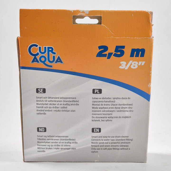 Cur Aqua avloppsrensare med slang