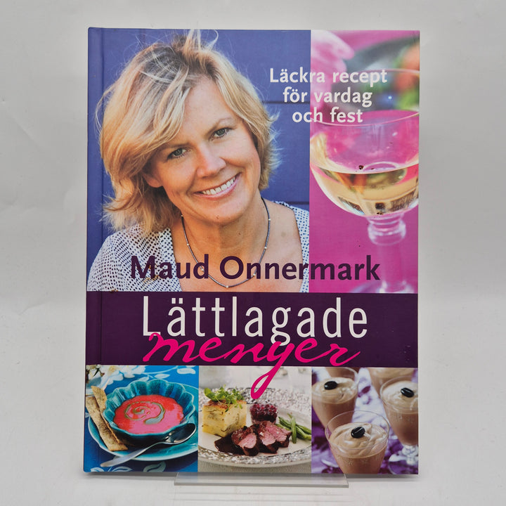 Lättlagade menyer kokbok Maud Onnermark Semic