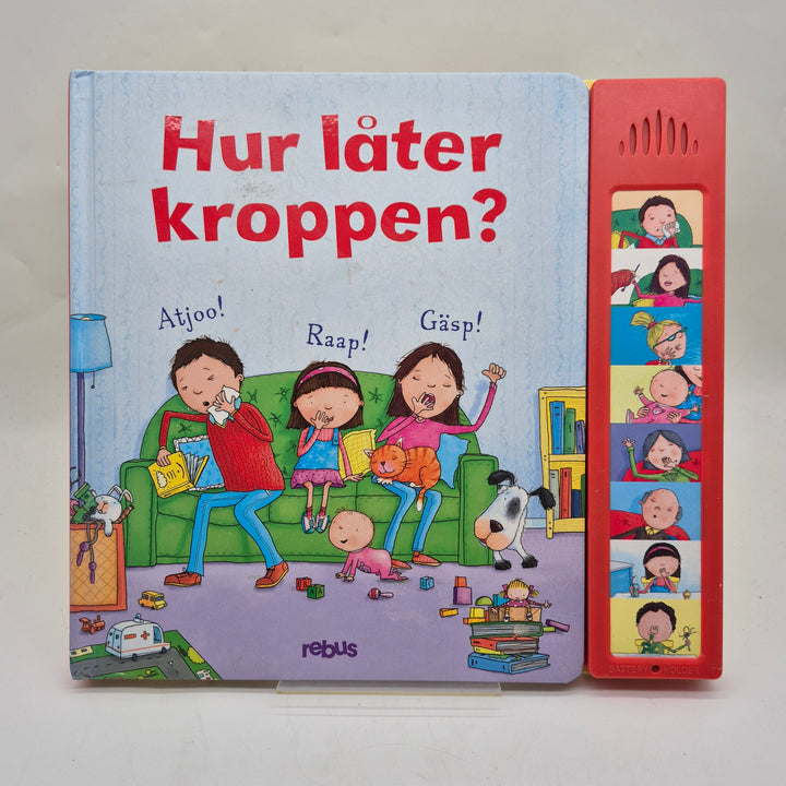 Hur låter kroppen interaktiv barnljudbok Rebus
