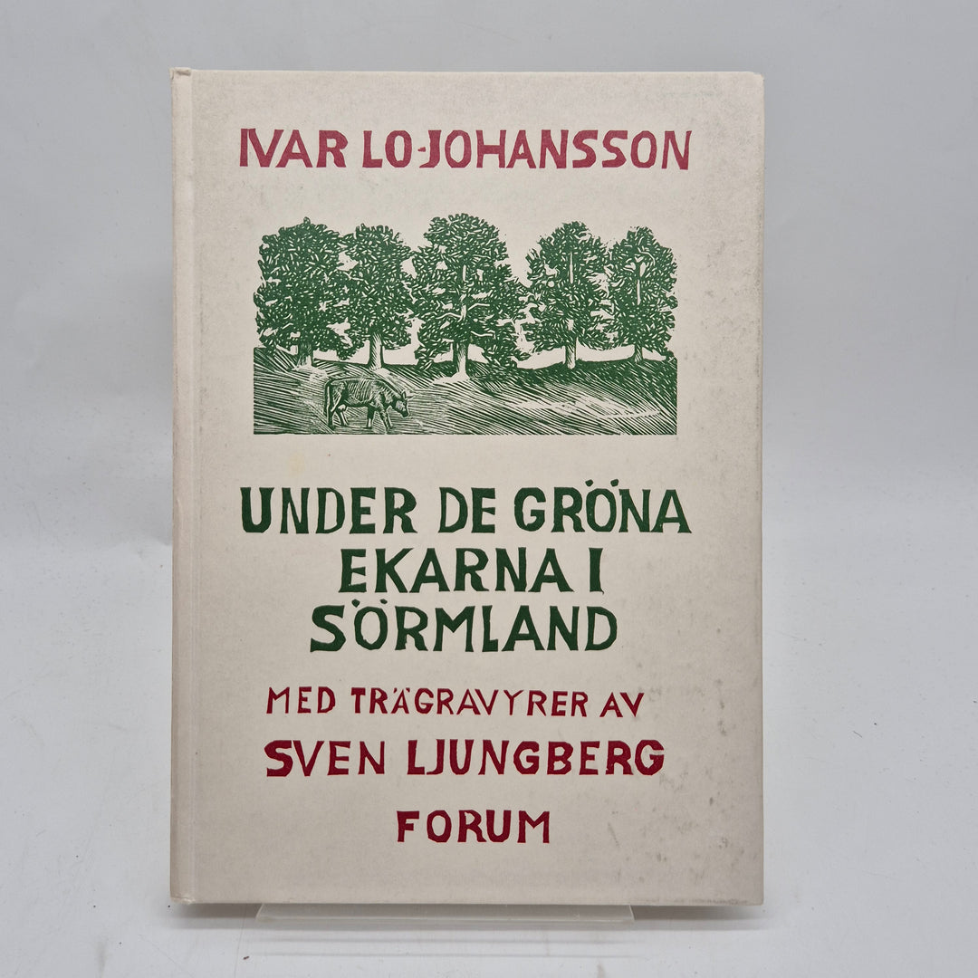 Under de gröna ekarna retro inbunden bok