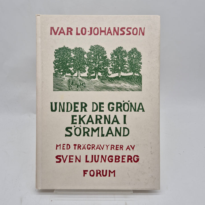 Under de gröna ekarna retro inbunden bok