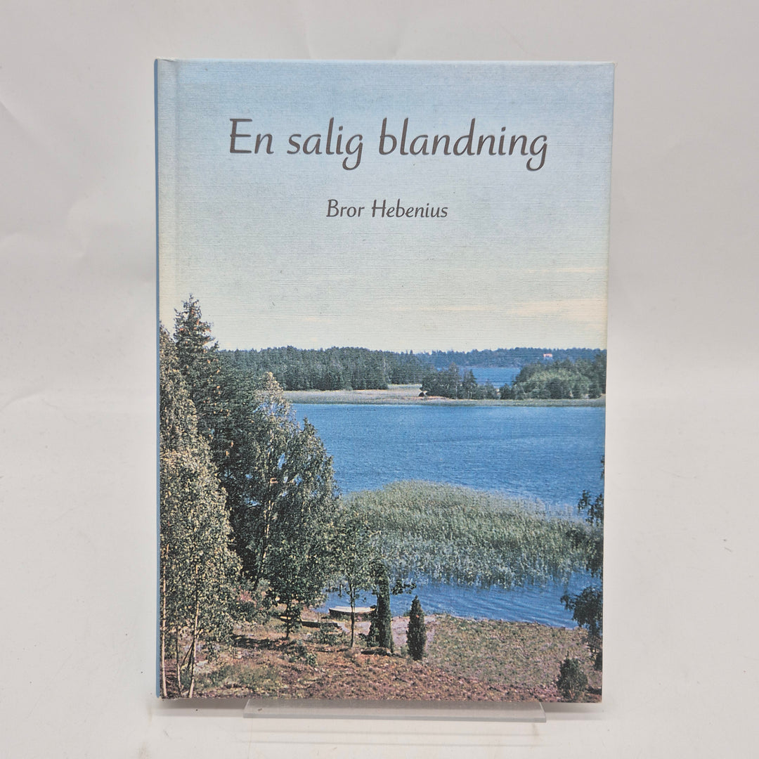 En salig blandning inbunden bok Hebenius