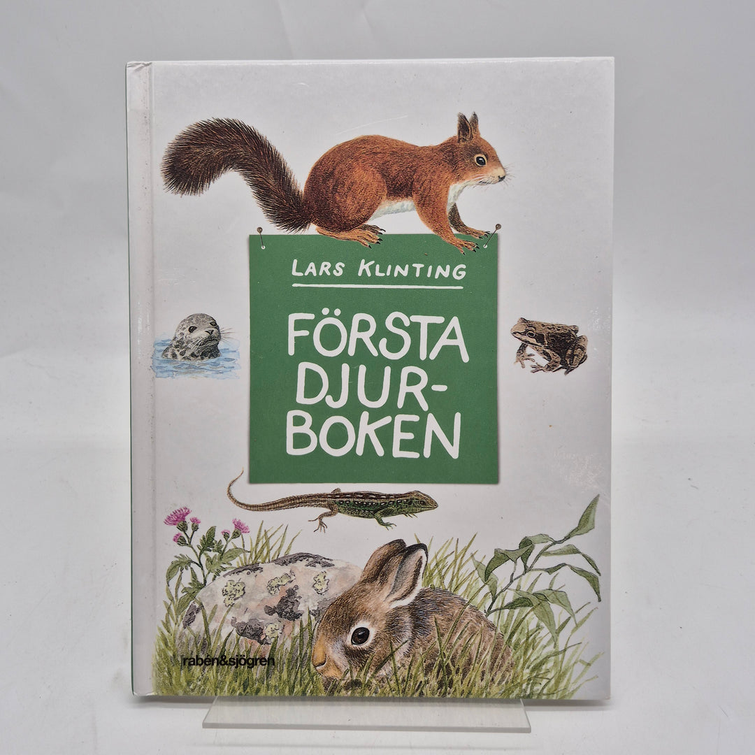 Första djurboken Lars Klinting faktabok barn