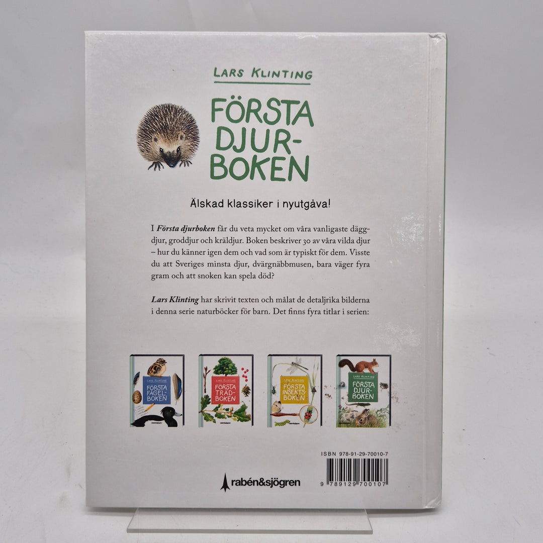Första djurboken Lars Klinting faktabok barn