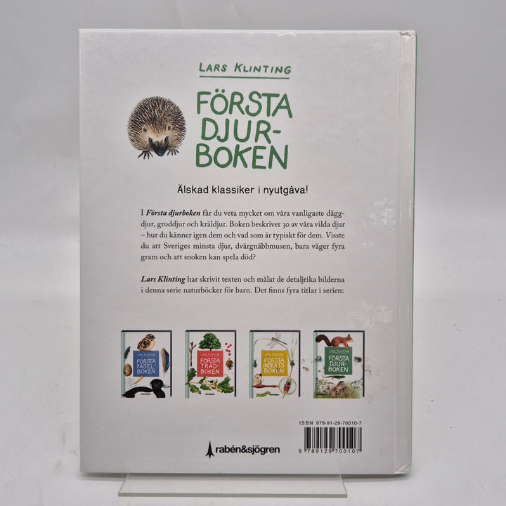 Första djurboken Lars Klinting faktabok barn