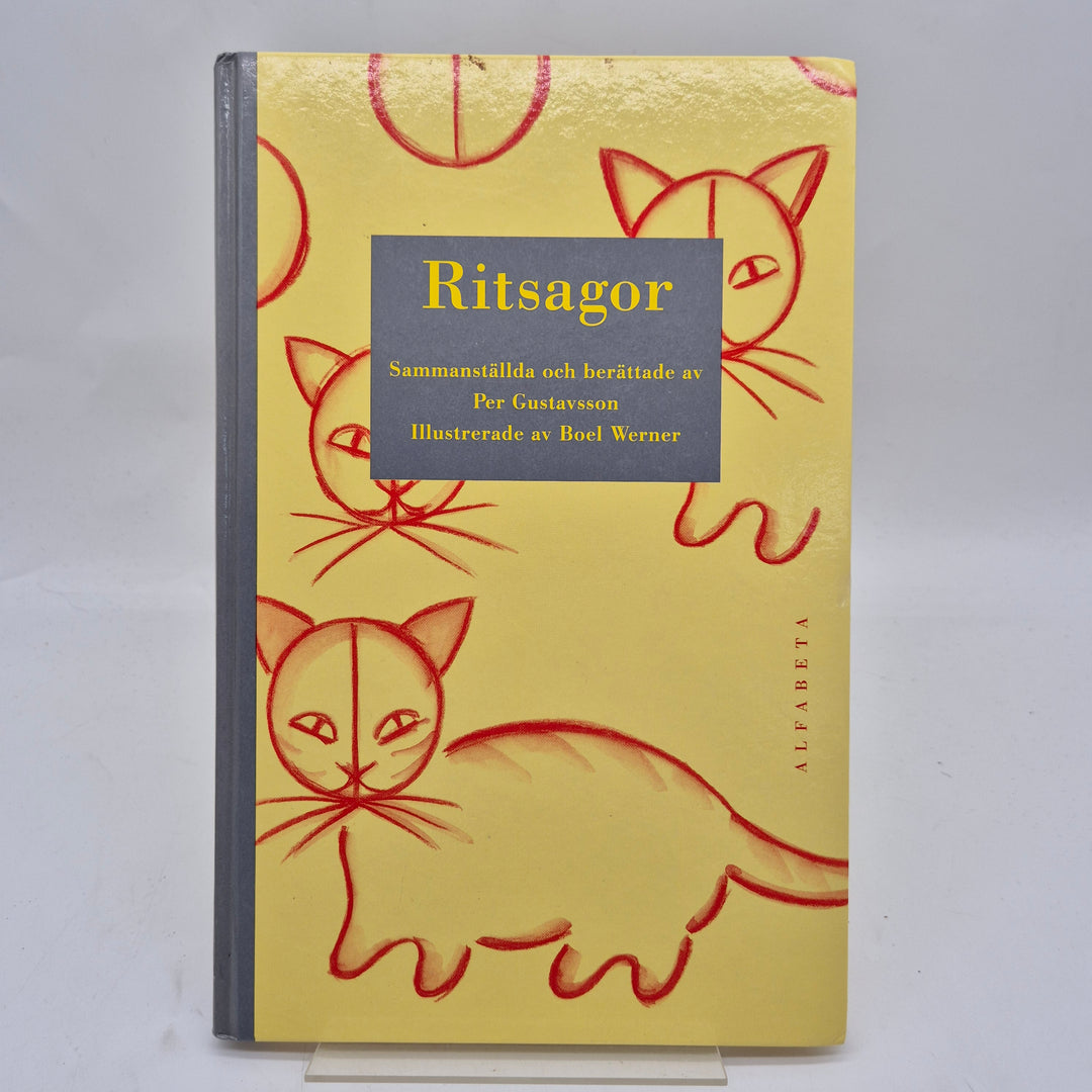 Ritsagor barnbok Alfabeta modern sagobok