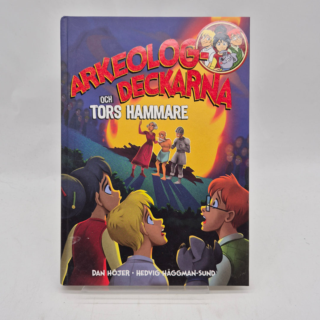 Arkeologdeckarna och Tors hammare barnbok Semic