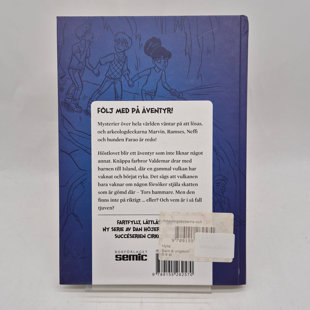 Arkeologdeckarna och Tors hammare barnbok Semic