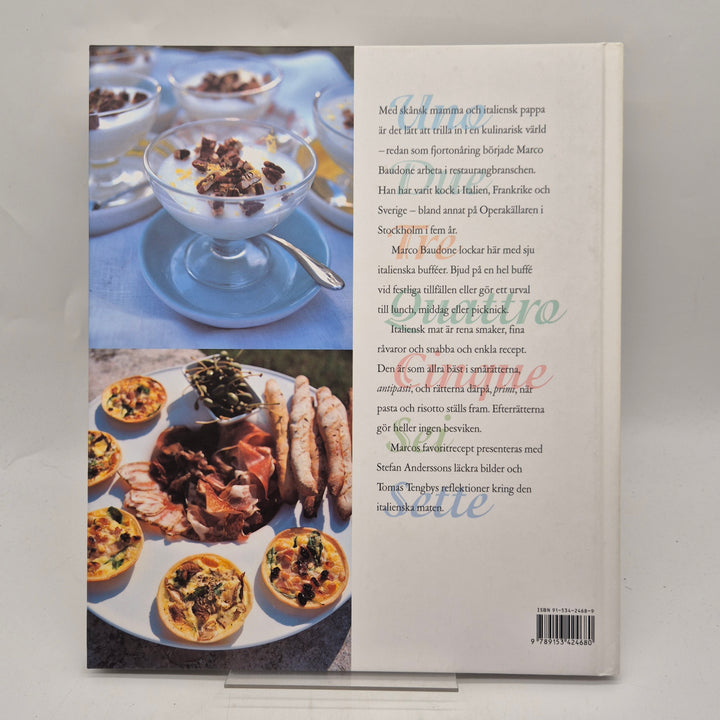 Italienska bufféer kokbok ICA Bokförlag modern