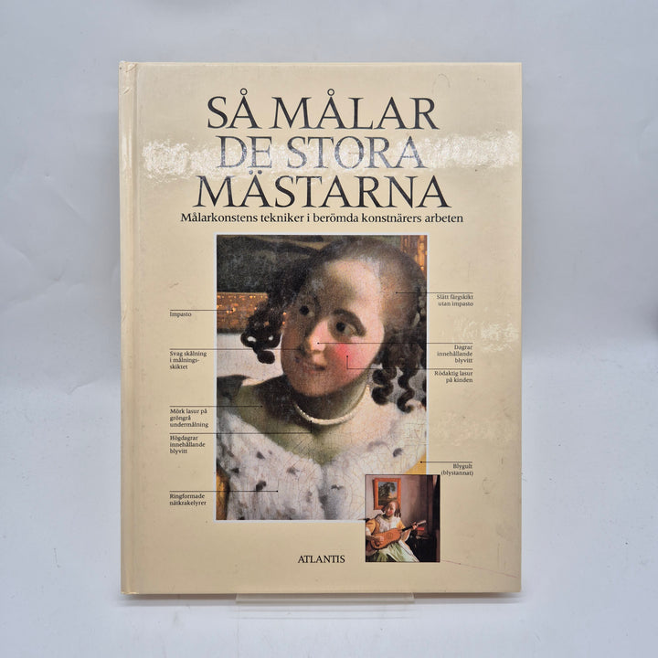 Så målar de stora mästarna konstbok