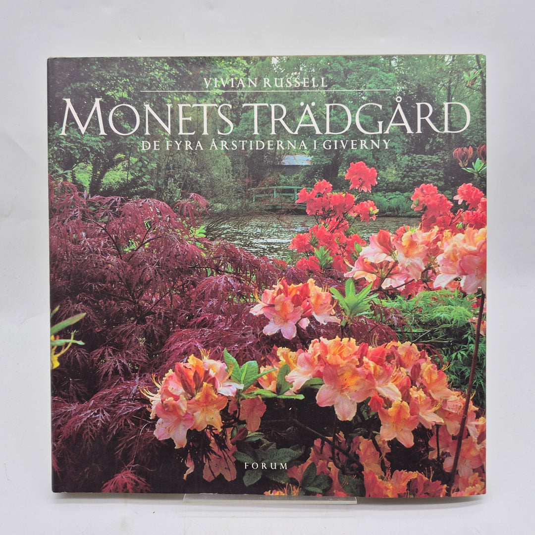 Monets trädgård konstnärlig trädgårdsbok inbunden