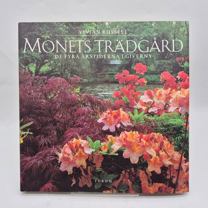 Monets trädgård konstnärlig trädgårdsbok inbunden