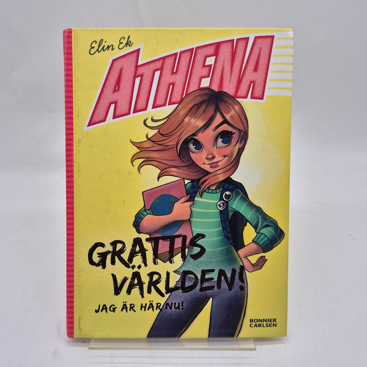 Athena barnbok inbunden Bonnier Carlsen begagnad
