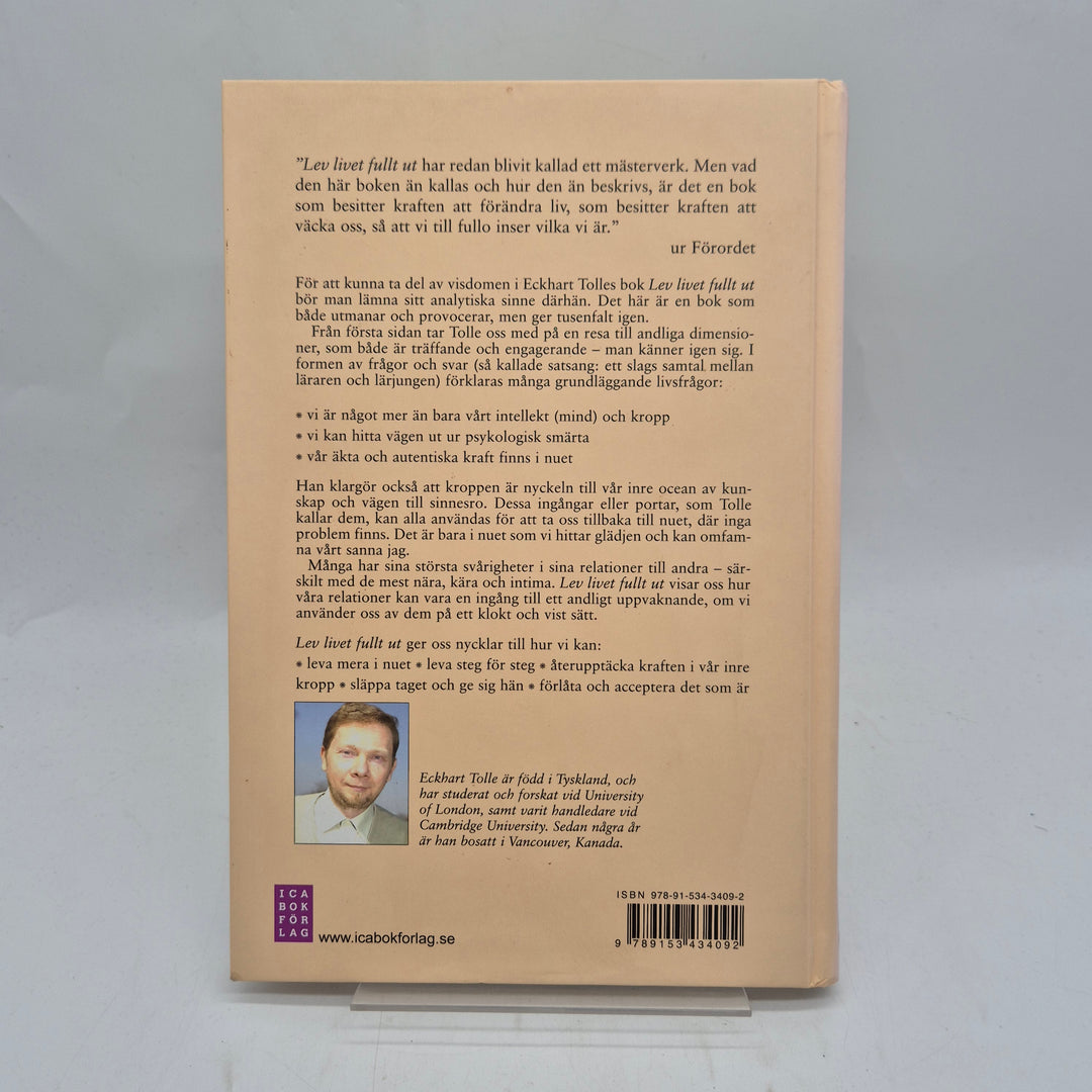 Eckhart Tolle inbunden bok personlig utveckling