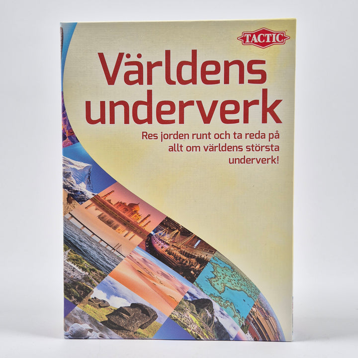 Tactic Världens underverk frågespel familjespel