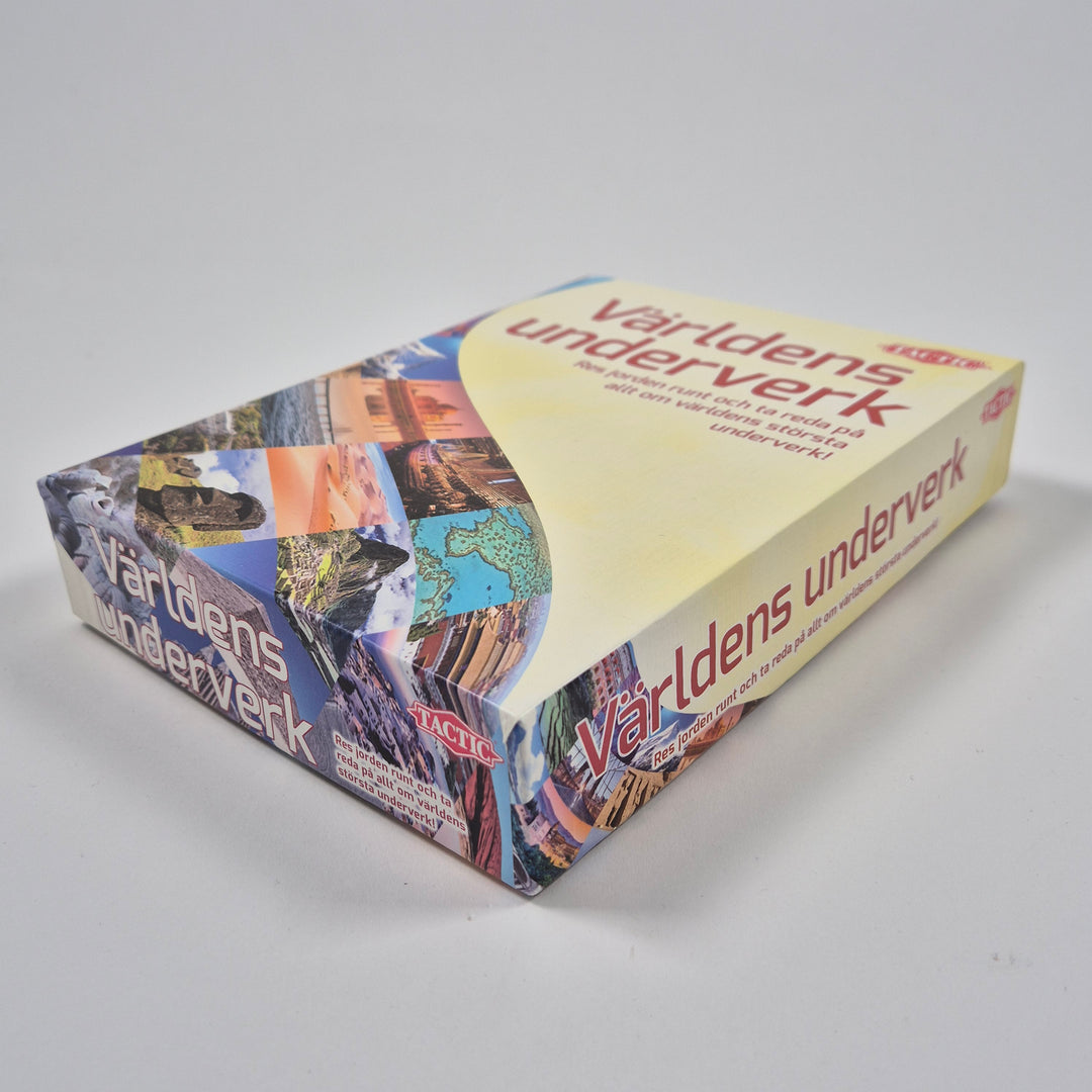 Tactic Världens underverk frågespel familjespel