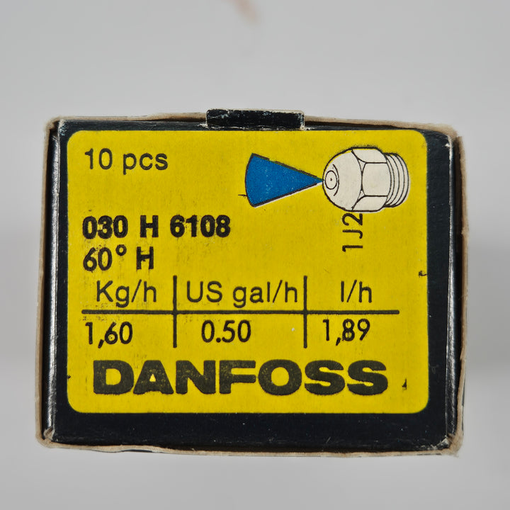Danfoss retro oljebrännarmunstycken sats 10 st
