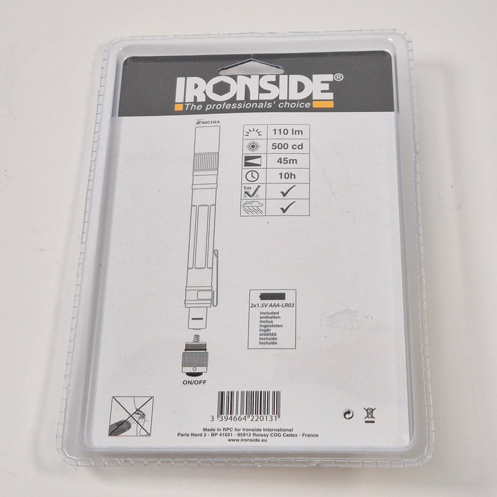 Ironside penficklampa LED kompakt och kraftfull