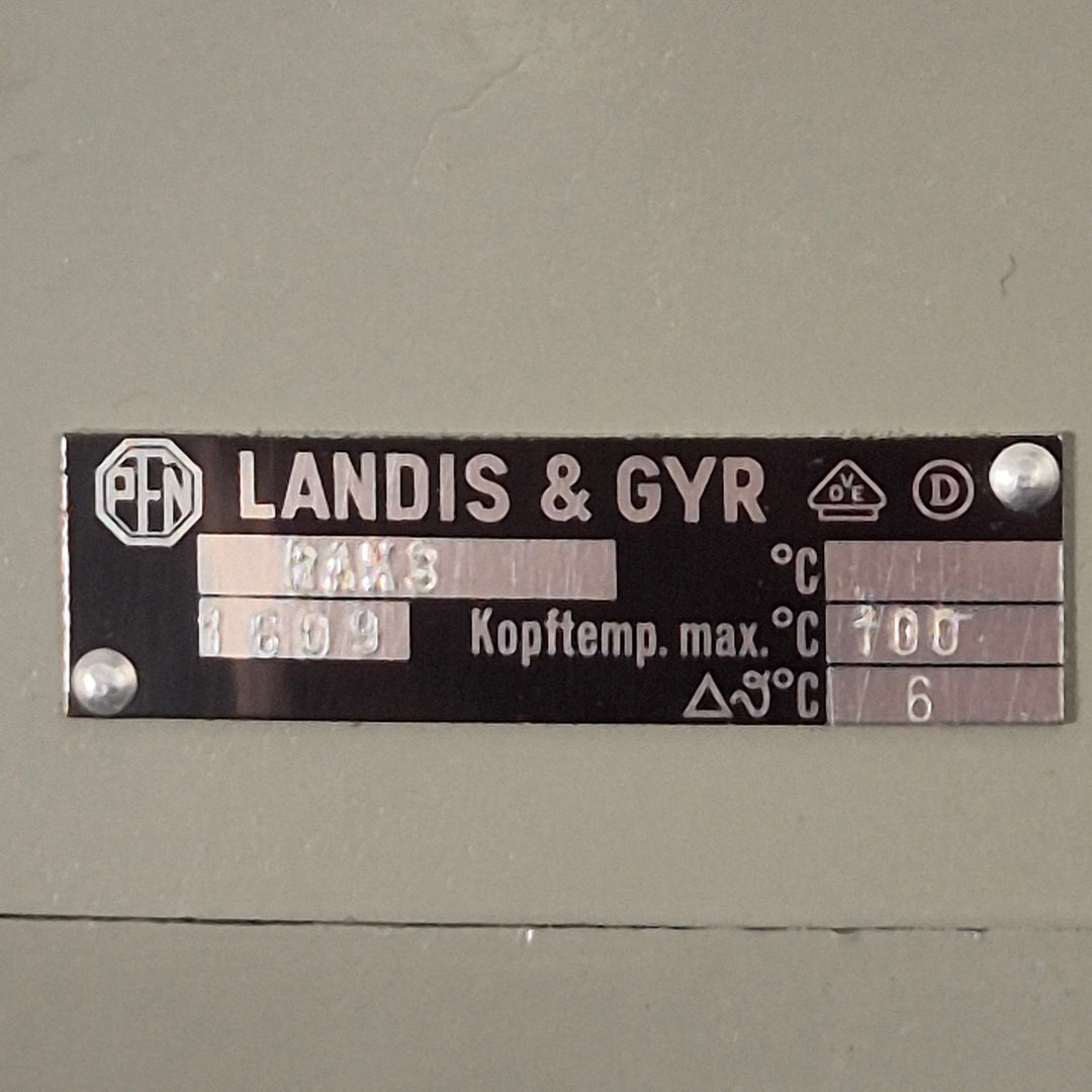 Retro temperaturregulator Landis & Gyr RAK 3