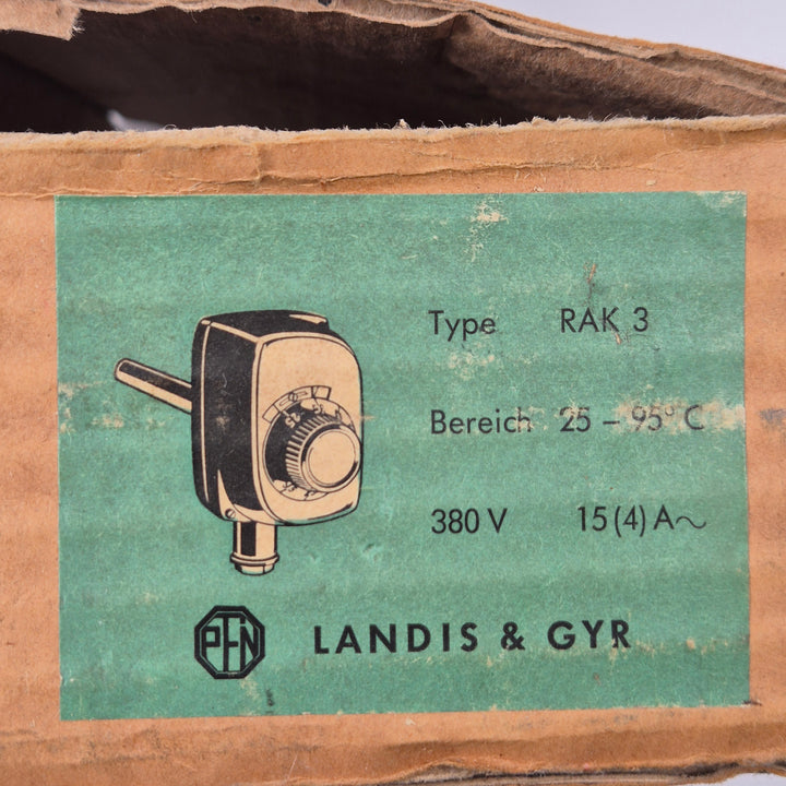 Retro temperaturregulator Landis & Gyr RAK 3