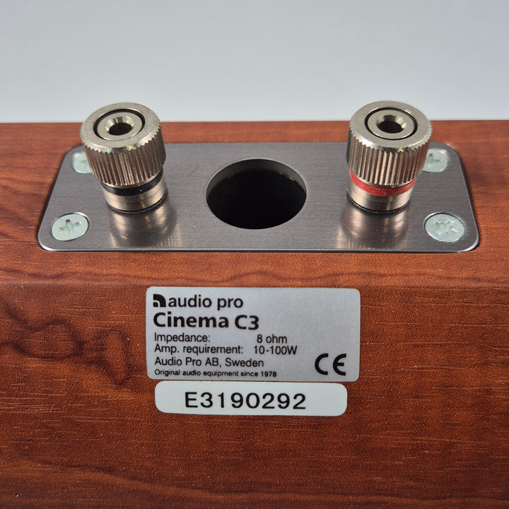Audio Pro Cinema C3 centerhögtalare träfaner