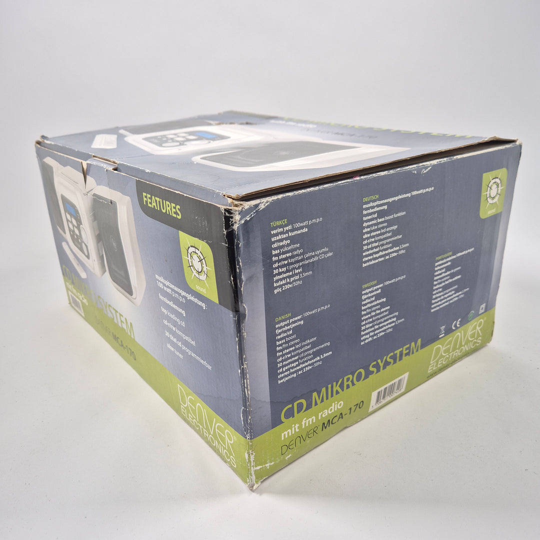 Denver MCA-170 CD mikrosystem med FM-radio