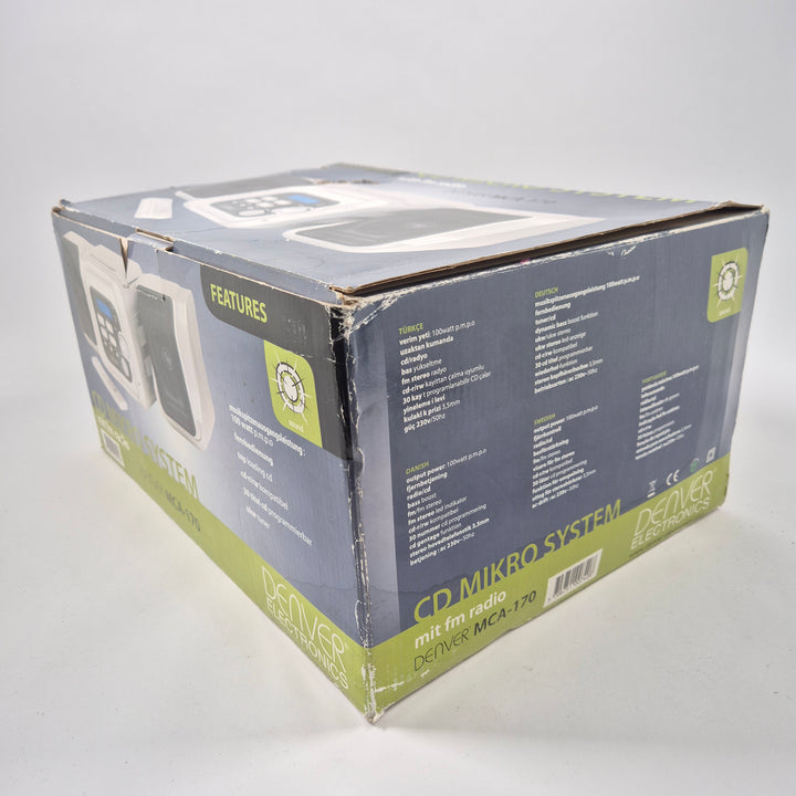 Denver MCA-170 CD mikrosystem med FM-radio