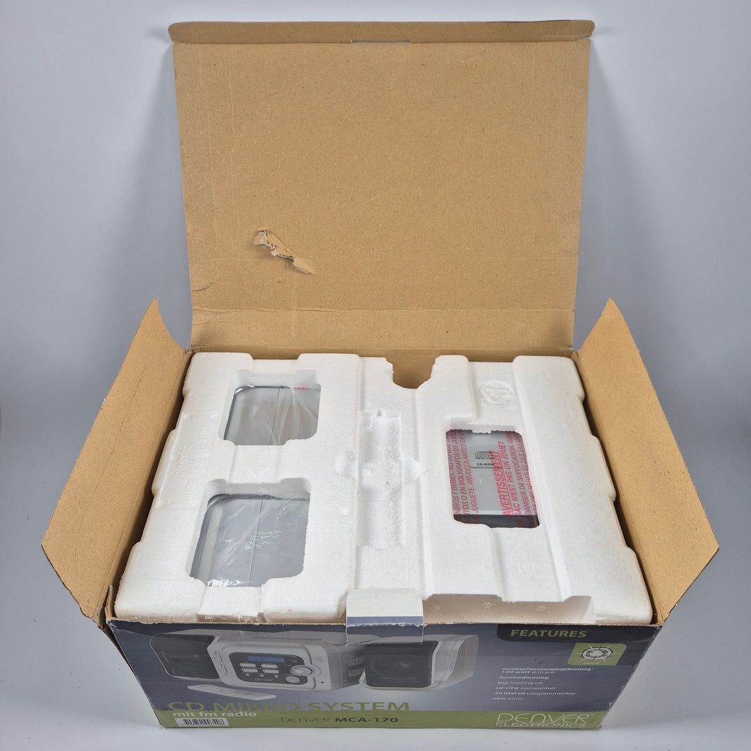 Denver MCA-170 CD mikrosystem med FM-radio