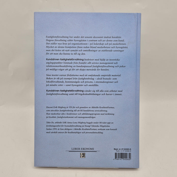 Kunddriven fastighetsförvaltning bok Liber Ekonomi