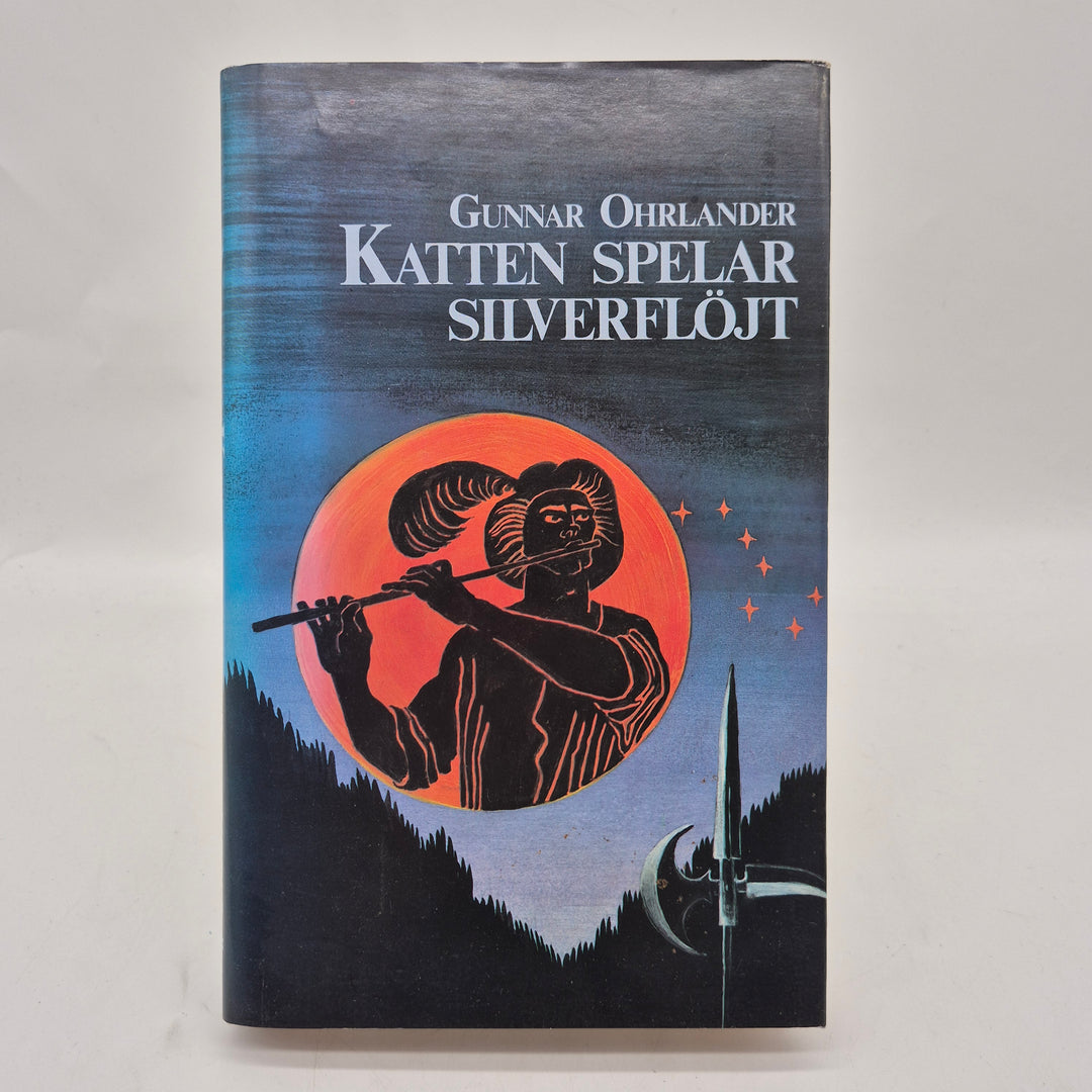 Katten spelar silverflöjt historisk roman inbunden
