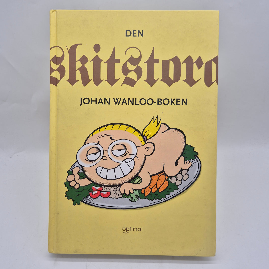 Johan Wanloo seriebok inbunden humor retro