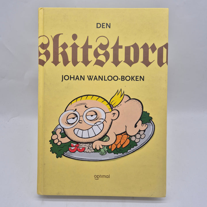 Johan Wanloo seriebok inbunden humor retro