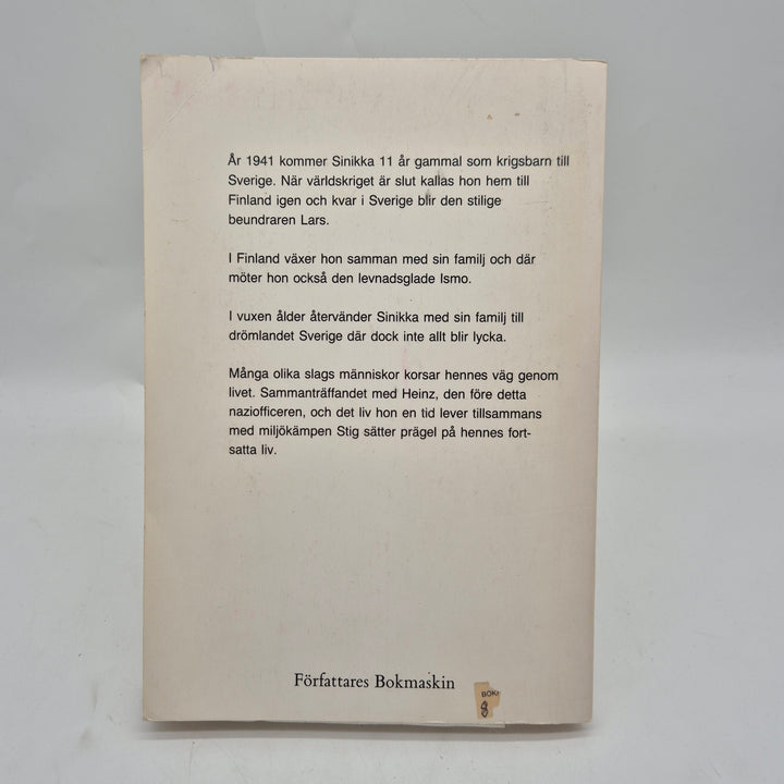 Sinikka roman pocket retro nordisk berättelse