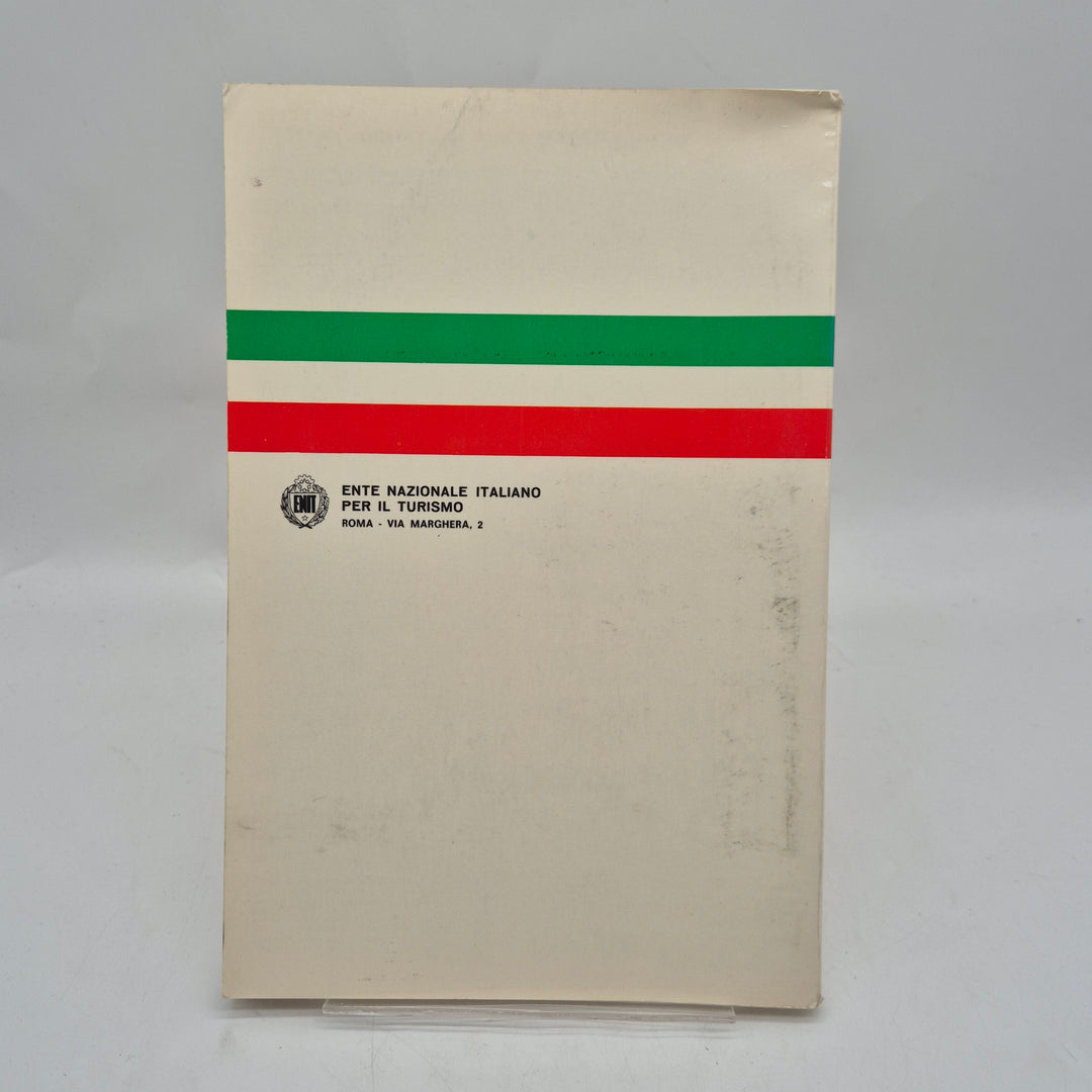 Vintage resebroschyr Viaggio in Italia retro