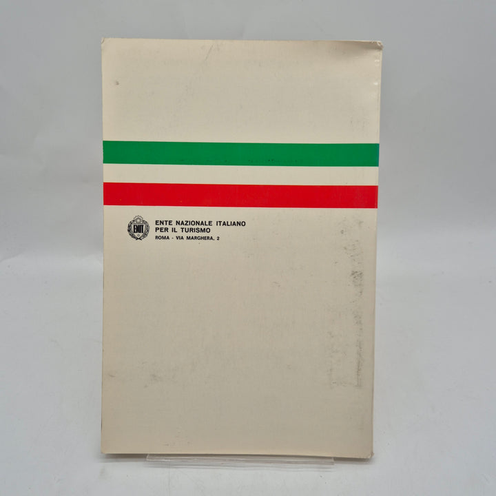 Vintage resebroschyr Viaggio in Italia retro