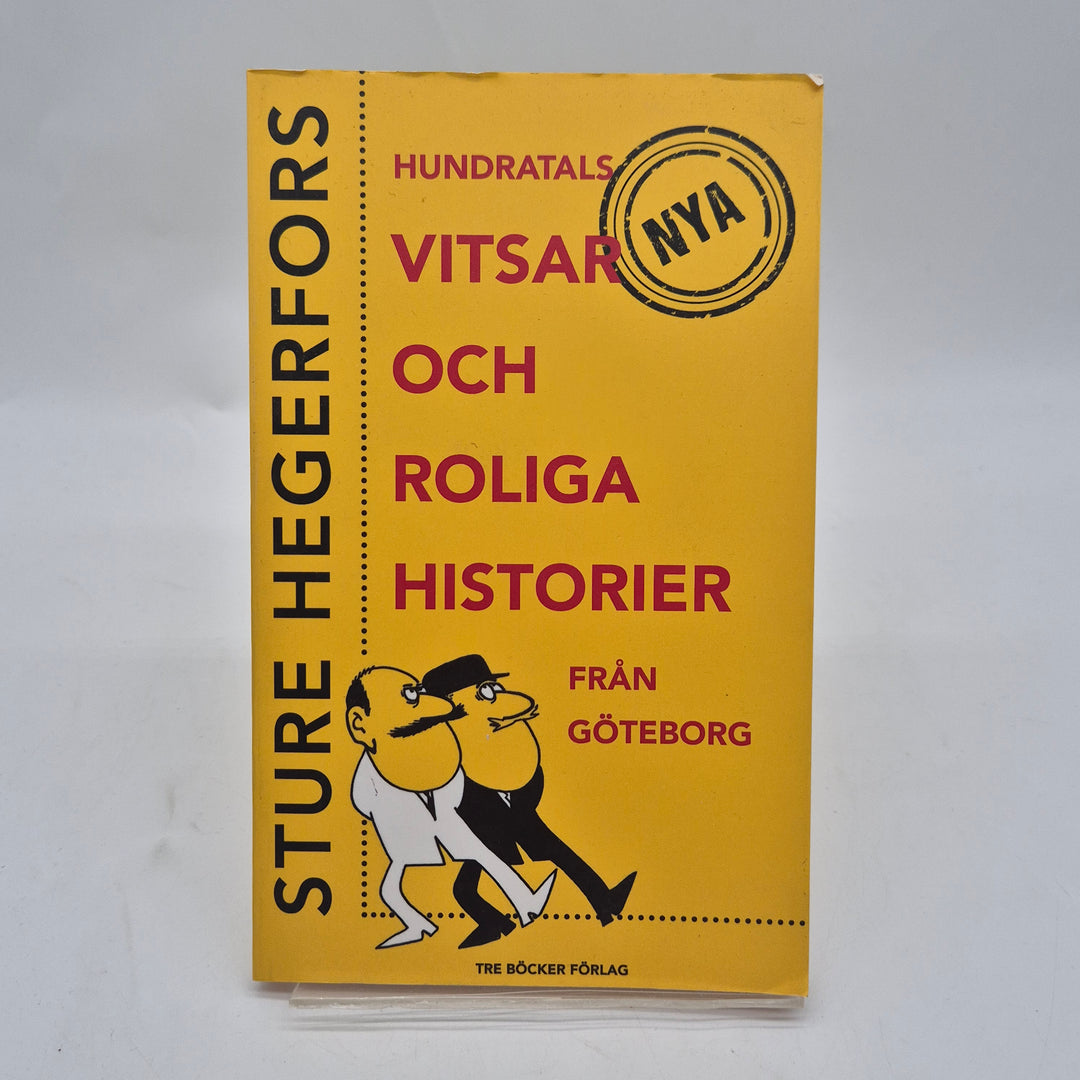 Humoristisk pocketbok Göteborgsvitsar Sture Hegerfors