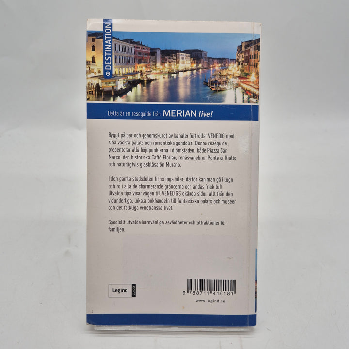 Reseguidebok Venedig MERIAN live svensk pocket