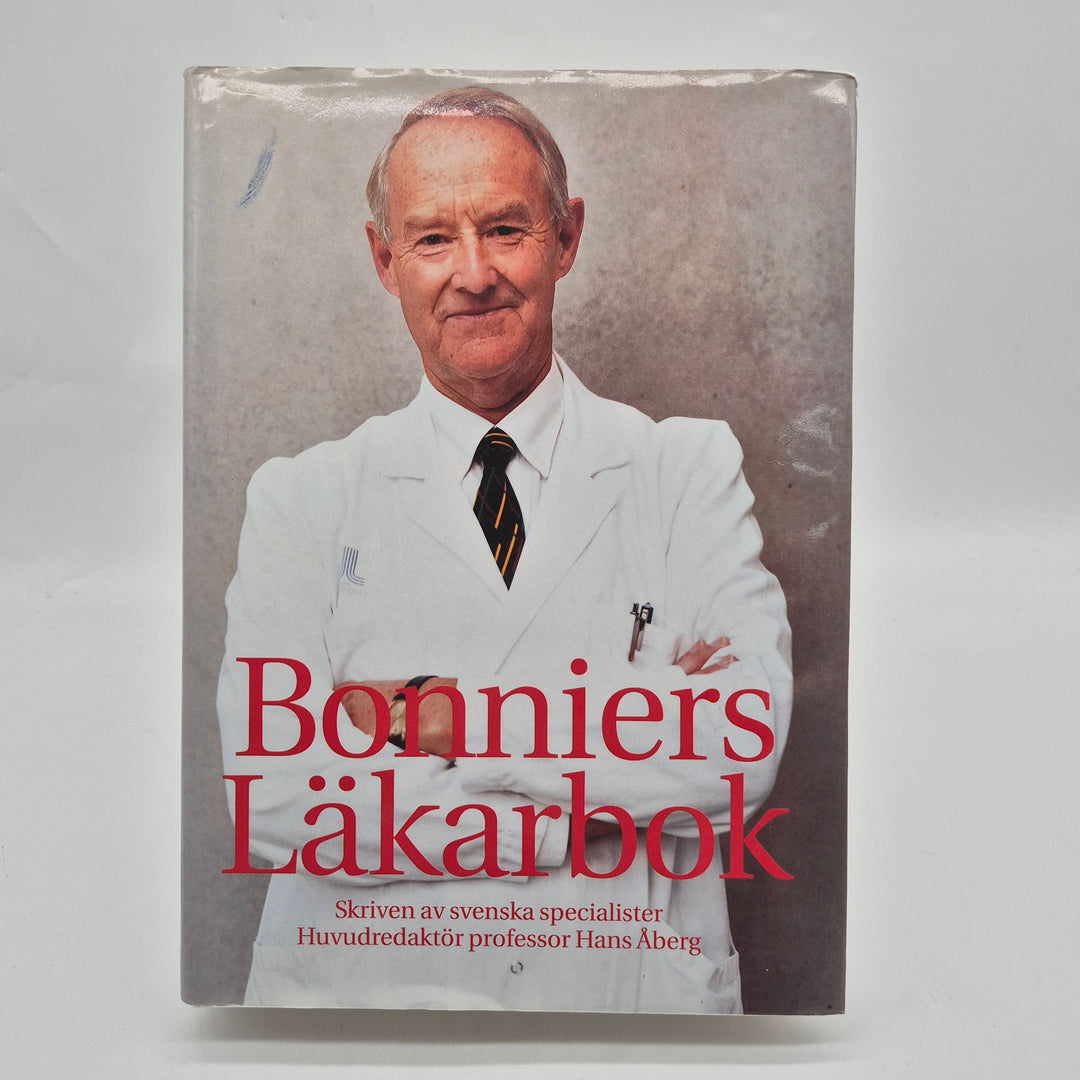 Bonniers Läkarbok klassisk medicinsk uppslagsbok begagnad