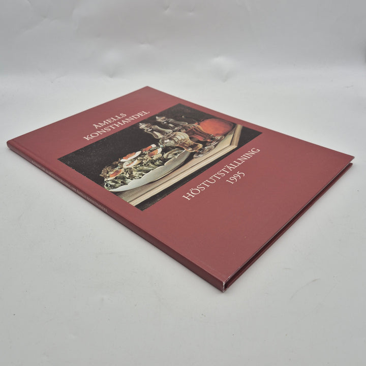 Åmells konstkatalog höstutställning 1995 röd vintage