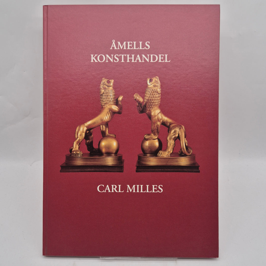 Elegant konstbok Carl Milles Åmells Konsthandel