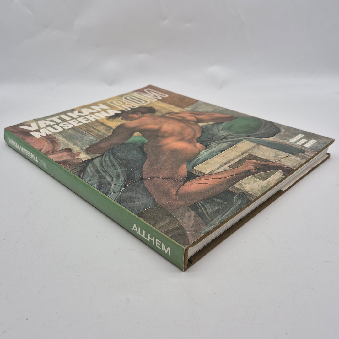 Vatikanmuseerna Rom konstbok retro storformat