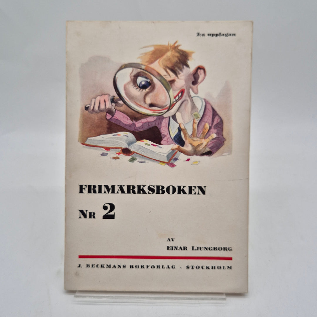 Retro frimärksbok Frimärksboken Nr 2 vintage