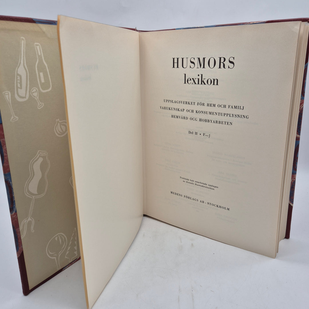 Husmors lexikon del II retro uppslagsbok