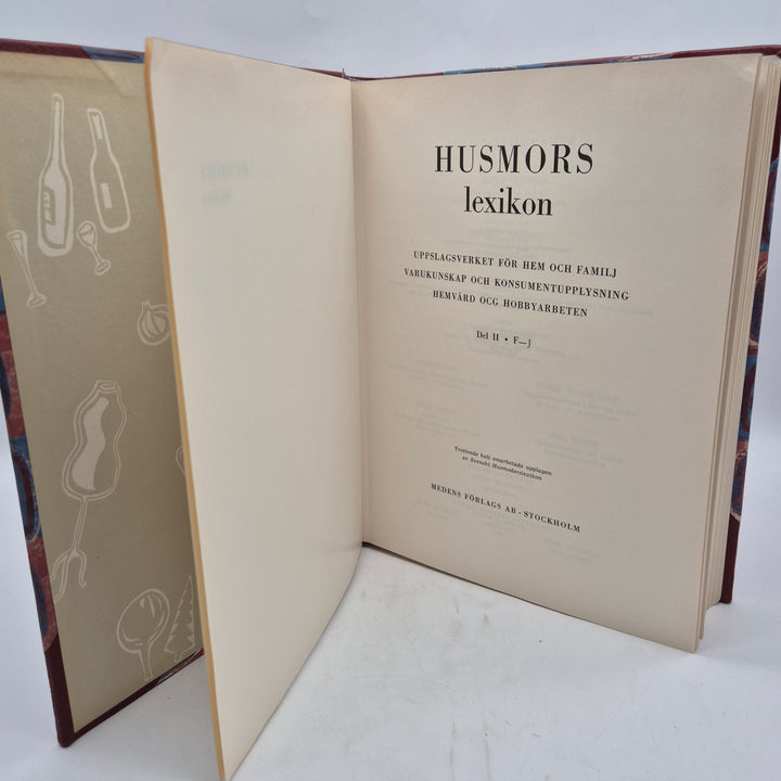 Husmors lexikon del II retro uppslagsbok