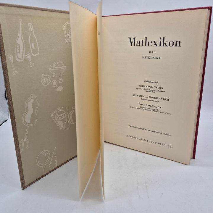 Retro matlexikon Matkunskap del II inbunden