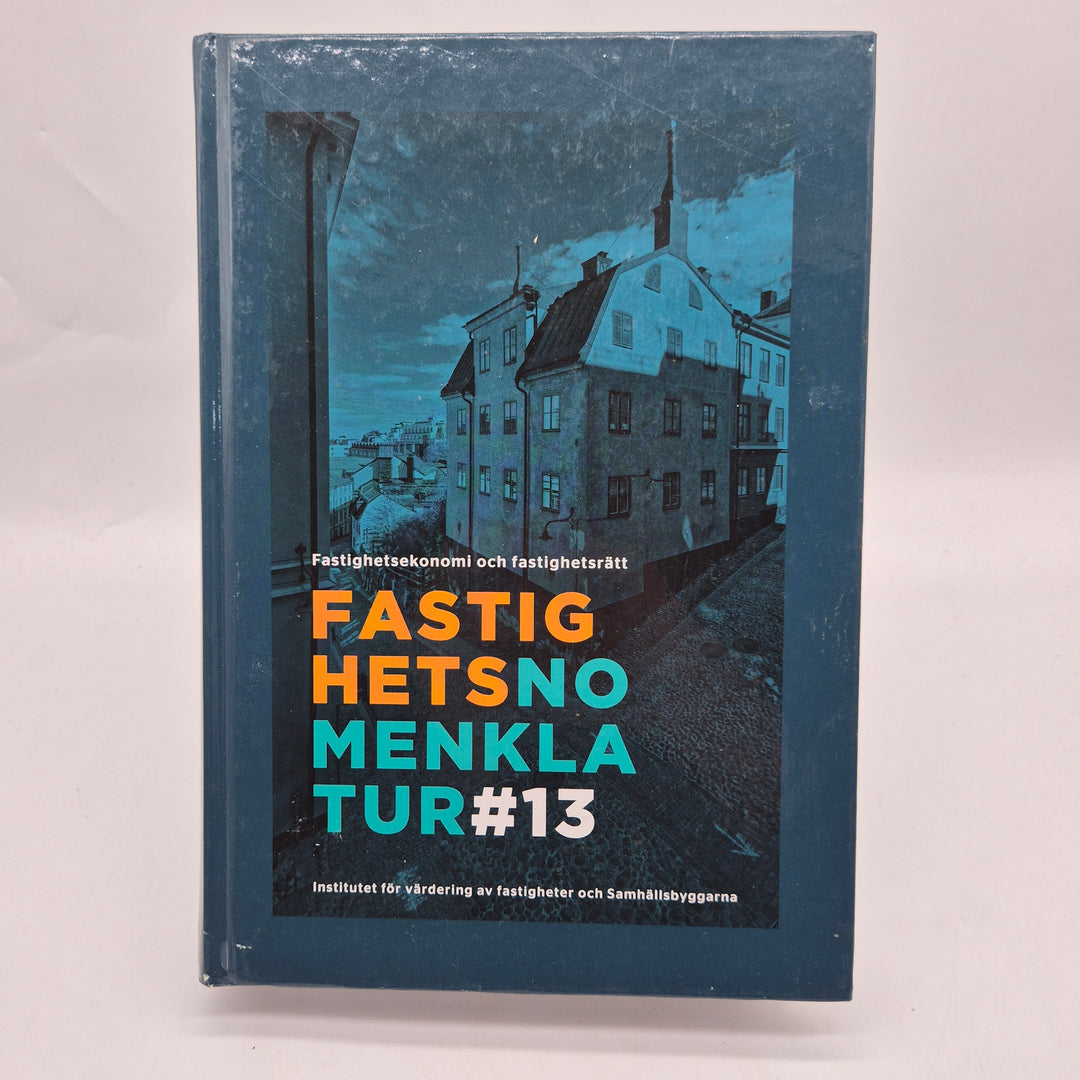 Fastighetsnomenklatur 13 inbunden fackbok begagnad