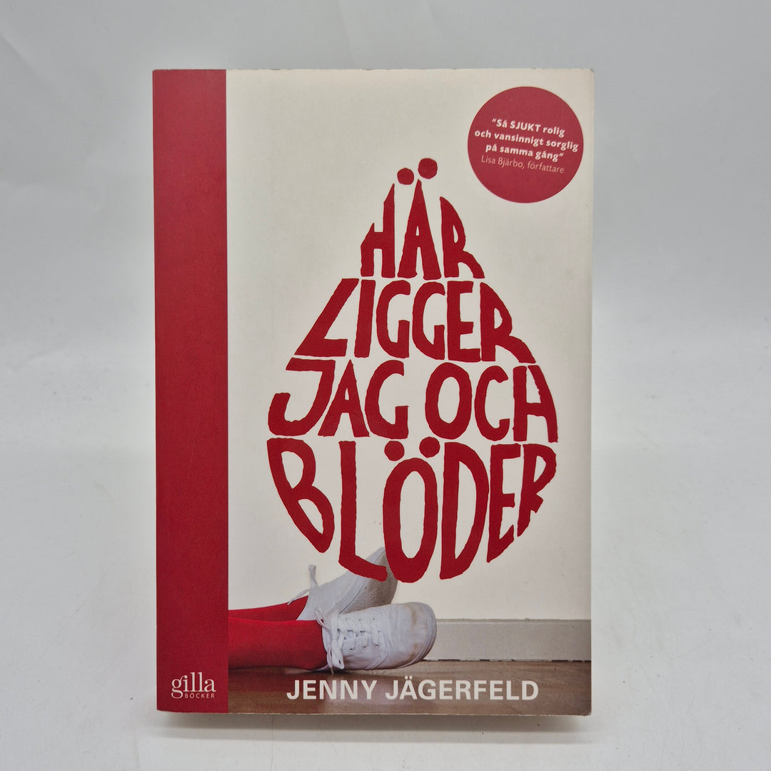 Här ligger jag och blöder ungdomsbok pocket