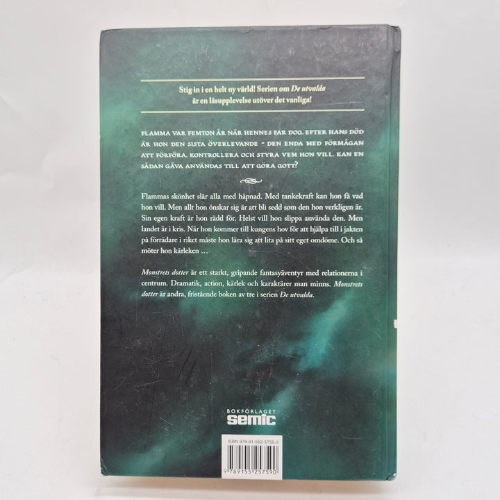 De utvalda Monstrets dotter fantasybok hårdband