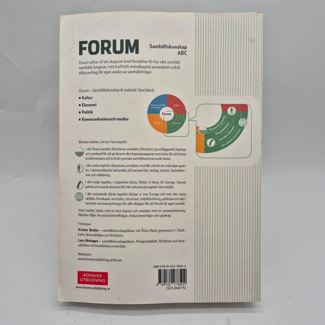 Forum Samhällskunskap ABC begagnad kursbok